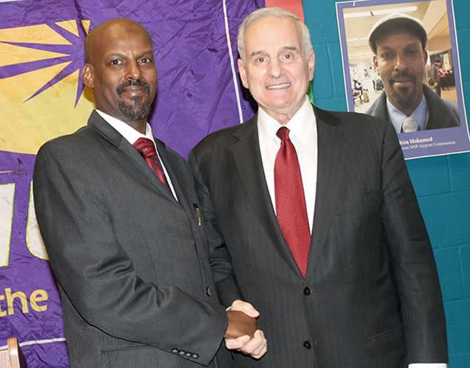 ‘It was overdue’: Gov. Dayton celebrates appointment of first Somali-American airports commissioner