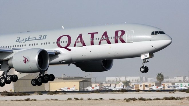 Wararka Maanta Sabti Jun Diyaaraddaha Qatar Airways Oo Jeer Isticmaalay Hawada