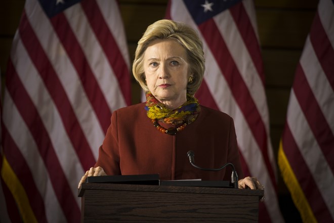 Democratic presidential candidate Hillary Clinton spoke at the University of Minnesota McNamara Alumni Center on Tuesday in Minneapolis.