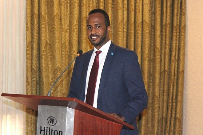 Somali mbassador to Kenya Gamal Hassan