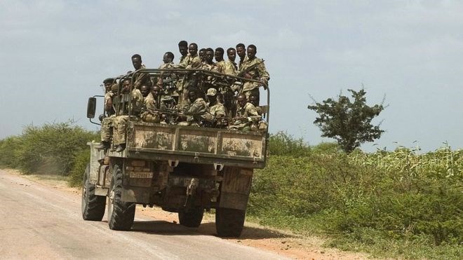 Ethiopia deployed its troops to Somalia to strengthen the weak UN-backed government