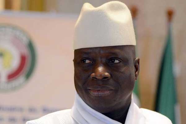 President Yahya Jammeh of Gambia who has contested results of the presidential election. The country's Independent Electoral Commission (IEC) chairman Alieu Momar Njie has fled to Senegal. AFP PHOTO | ISSOUF SANOGO
