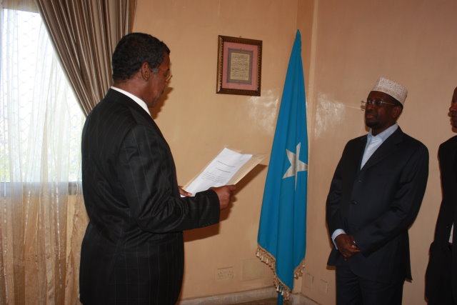 Somali President Accepts Credentials Of Ethiopian Ambassador ...