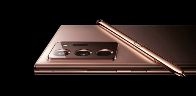If this is the Galaxy Note 20 in copper, sign me up. Screenshot by CNET