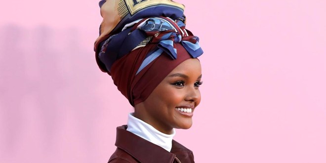 Hijabi Model Halima Aden Has Designed A Matching Face Mask and Hijab Set