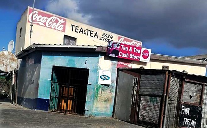 A shop in Khayelitsha, Cape Town where one of 12 people was shot and killed by gunmen on Saturday, 15 May. (Photo: Supplied)