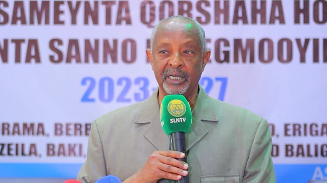 Wasiir Kaahin: Somaliland xaaladeeda nabadgalyadu way sii baaba'aysa