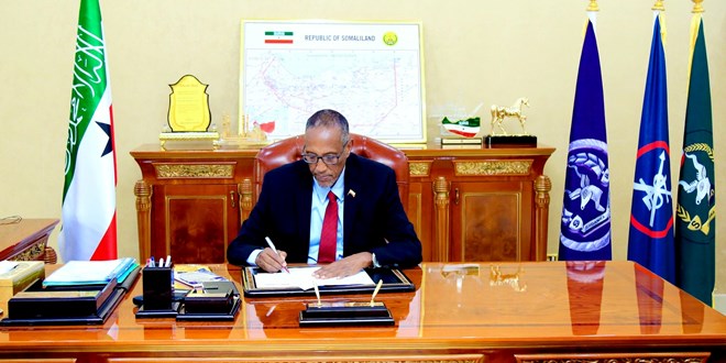 Wararka Maanta Axad Dec Madaxweynaha Somaliland Oo Isku Shaandhayn Ku Sameeyay Xubno