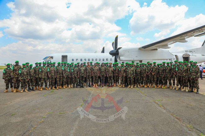 KDF Soldiers Deployed in Somalia Return to Kenya [Photos]