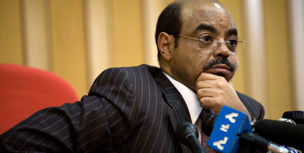 Ethiopian Prime Minister Meles Zenawi. Photo/FILE