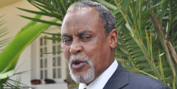 Defence Minister Yusuf Haji has been appointed Internal Security Minister in an acting capacity. Photo/FILE
