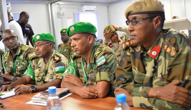 AU, Somali military officers devise joint plan to combat Al-Shabaab