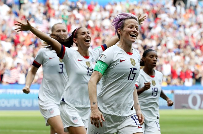 U S Women S Soccer Team Win 2019 World Cup Over The Netherlands In 2 0