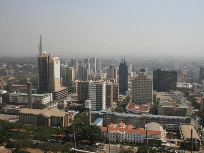 Cosmopolitan: Nairobi city.