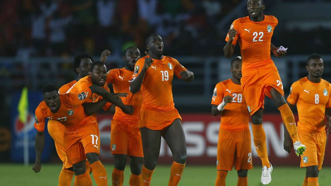 Ivory Coast wins African Cup in shootout against Ghana