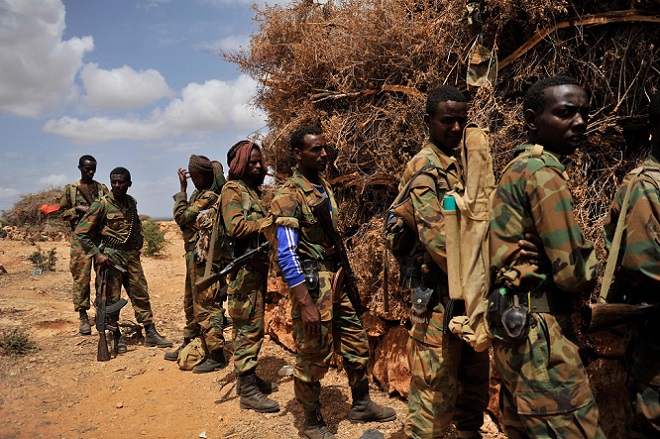 IN PICTURES: Bloody aftermath of AU base attack in central Somalia