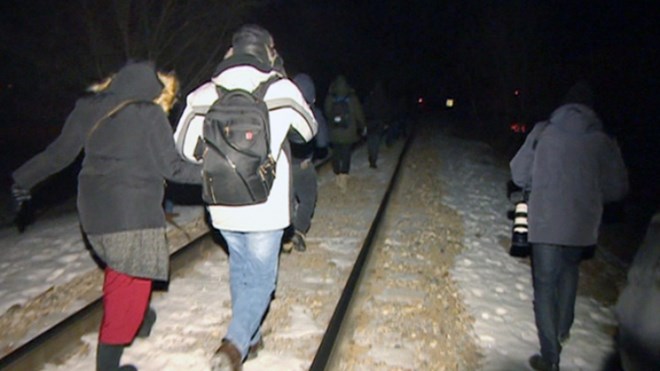 The number of asylum seekers illegally crossing into Canada outside official border points continues to climb. (CBC)