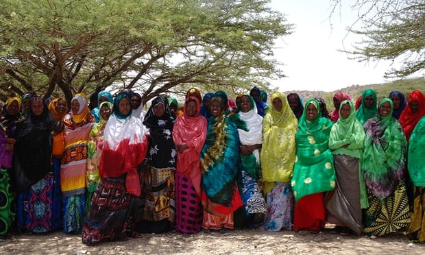 Women’s Collective leading humanitarian response in Gorgeysa, Somaliland. Photograph: Holly Miller, ActionAid Australia