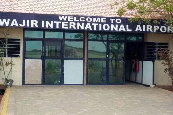 A file photo of Wajir International Airport. Kenya has suspended direct flights from Mogadishu to Nairobi and said planes will first land in Wajir for security checks. PHOTO | BRUHAN MAKONG | NATION MEDIA GROUP