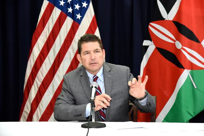'KENYA HAS POTENTIAL': US Ambassador to Kenya Kyle McCarter 
Image: FILE