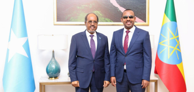 Somali President holds talks with Ethiopian Prime Minister in Addis Ababa